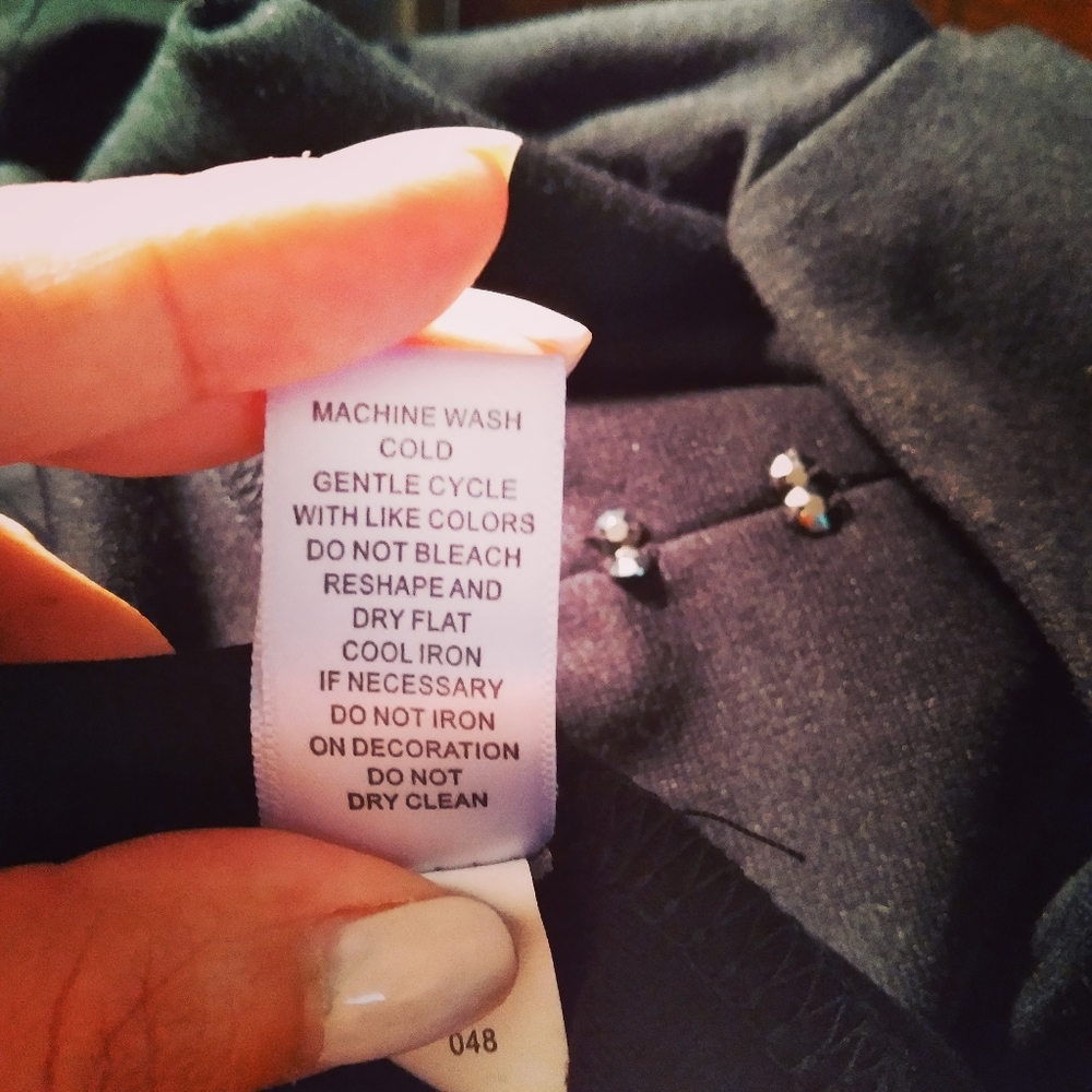 Spense black dress, size 10 - Picture 6 of 7